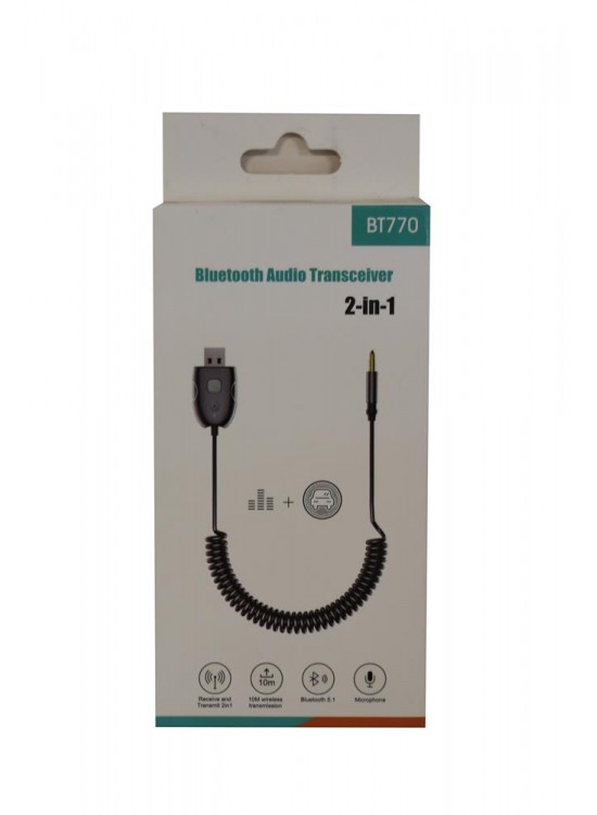 Bluetooth Audio Transceiver BT770 2-in-1 Megatech Bluetooth Audio Transceiver BT770 2-in-1 Megatech