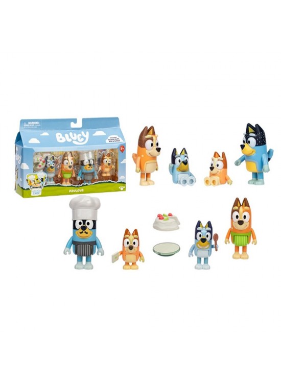 Bluey 4Lu Fıgur Set - Asortı
