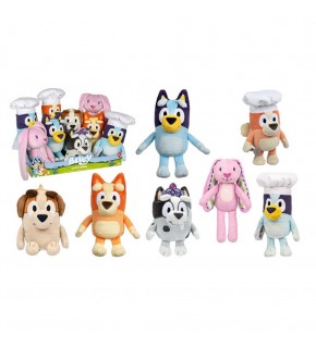 Bluey Pelus Fıgur 16-23 Cm Asortı ( 9Lu Dısplay )