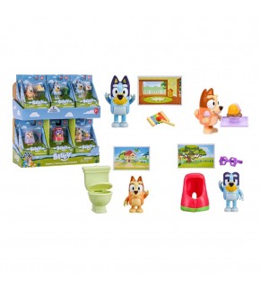 Bluey Tek Fıgur Aksesuarlı Set - Asortı