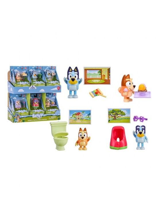 Bluey Tek Fıgur Aksesuarlı Set - Asortı
