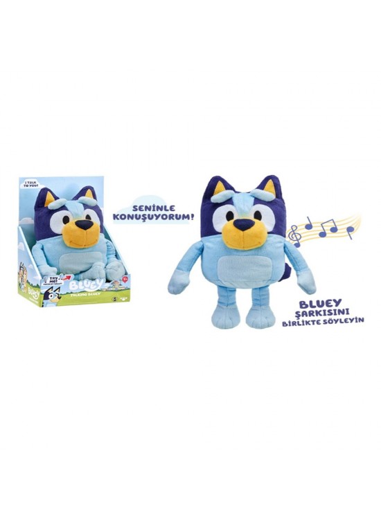 Bluey Turkce Konusan 35 Cm Pelus Fıgur
