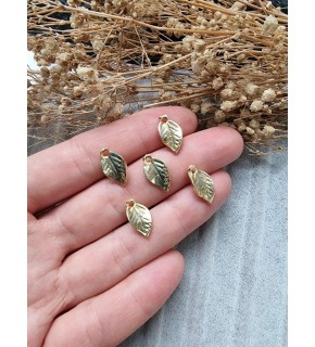 Boncuk Yaprak Sarı 24Mm B3563