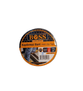 Boss Kaydırmaz Bant 50Mmx15Mt Siyah 