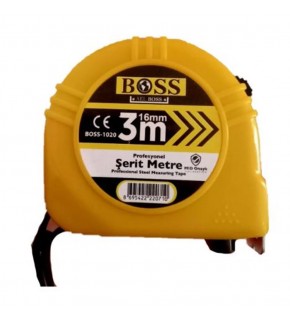 Boss Şerit Metre 16mm 3 metre