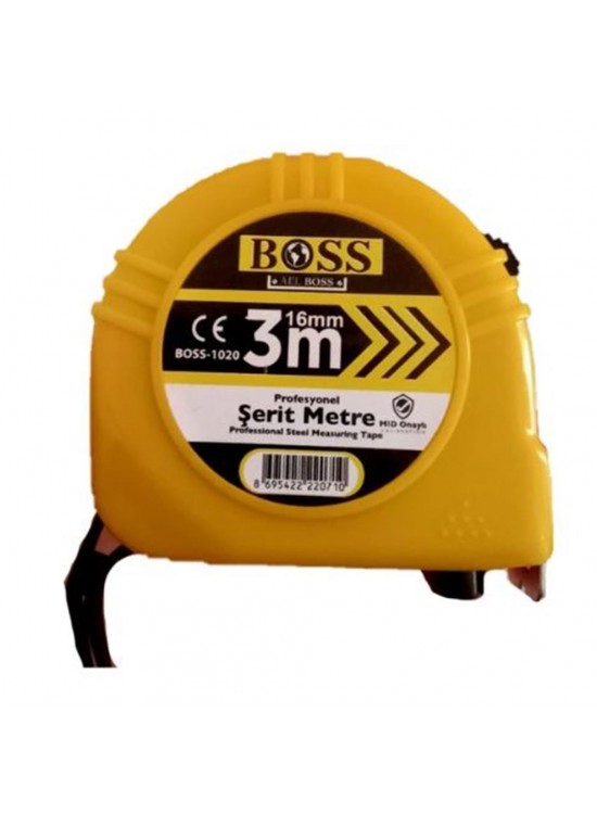 Boss Şerit Metre 16mm 3 metre