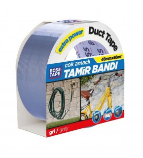 Boss Tape Duct Tape Tamir Bandı Gri Bt-02034