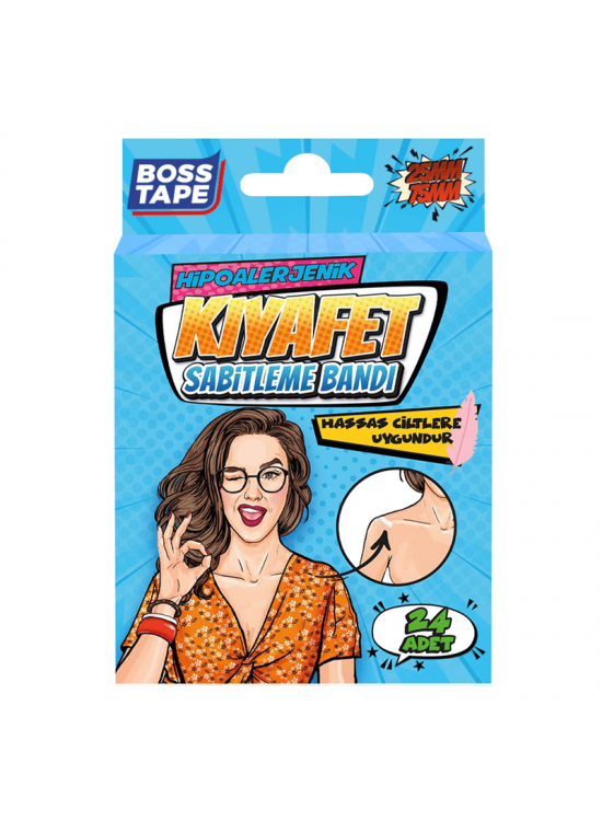 Boss Tape Kıyafet Bandı 24 Lü Tek Ebat Bt-07001