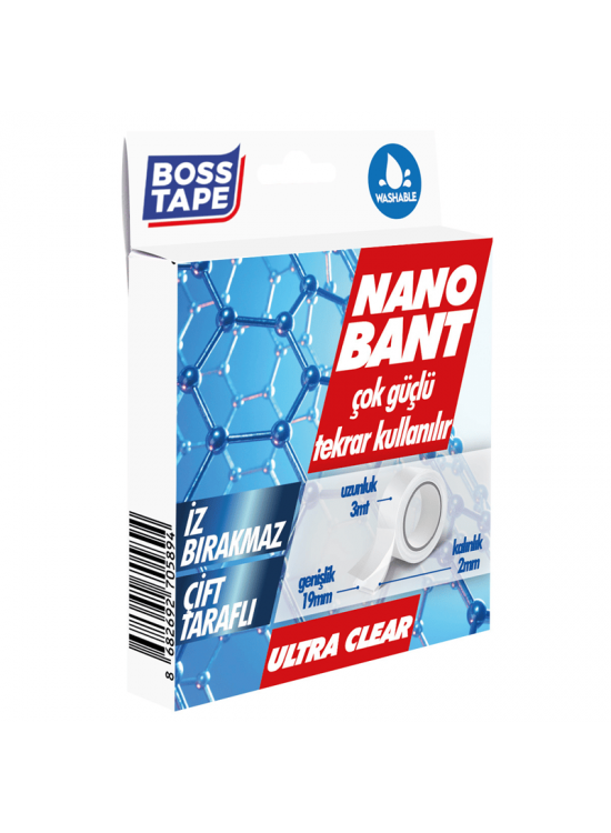 Boss Tape Nano Bant Magic Tape (Kutulu) Bt-01031