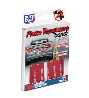Boss Tape Plaka Montaj Bandı Bt-09001