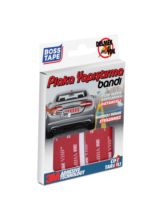 Boss Tape Plaka Montaj Bandı Bt-09001