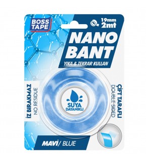 Boss Tape Yeni Mavi Nano Bant Magic Tape (Blister) Bt-01032