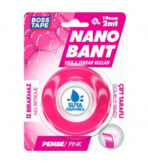 Boss Tape Yeni Pembe Nano Bant Magic Tape Bt-01033