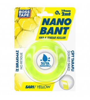 Boss Tape Yeni Sarı Nano Bant Magic Tape (Blister) Bt-01034