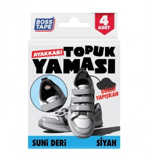 Boss Tape Yeni Topuk Yaması Siyah Bt-07005