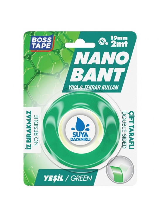 Boss Tape Yeni Yeşil Nano Bant Magic Tape Bt-01035