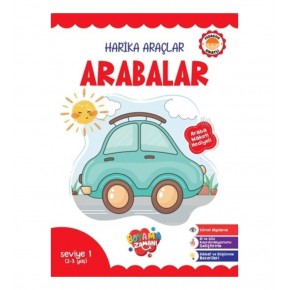 Boyama Seviye 1 Harika Araçlar 2-3 Yaş
