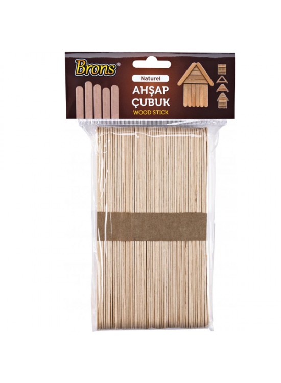 Brons Dil Çubuğu Naturel Dar BR-900