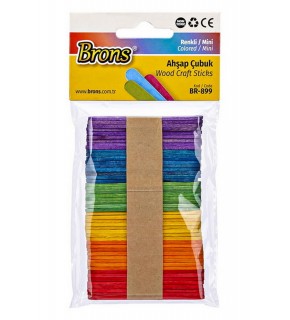 Brons Dil Çubuğu Renkli Mini BR-899