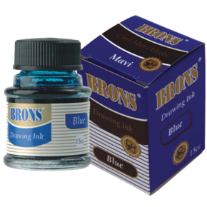 Brons Çini Mürekkebi 20 CC Siyah BR-317 (1 Adet)