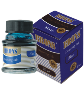 Brons Çini Mürekkebi 20 CC Siyah BR-317 (1 Adet)