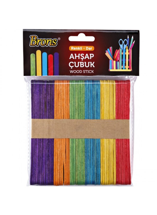 Brons Dil Çubuğu Renkli Geniş BR-903