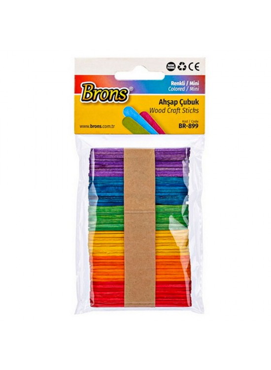Brons Dil Çubuğu Renkli Mini BR-899