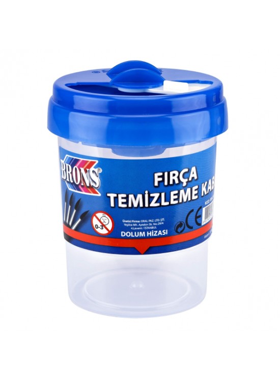 Brons Fırça Temizleme Kabı Brons Fırça Temizleme Kabı