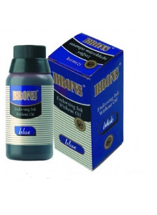Brons Istampa Mürekkebi Yağlı 30 CC Mavi BR-315 (1 Adet) Brons Istampa Mürekkebi Yağlı 30 CC Mavi BR-315 (1 Adet)