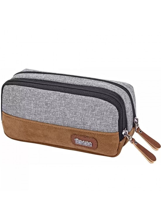 Brons Kalem Kutusu Çift Kat Kot BR-3132