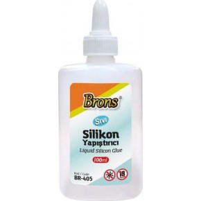 Brons Silikon Sıvı Yapıştırıcı 100 GR BR-405 (1 Adet)