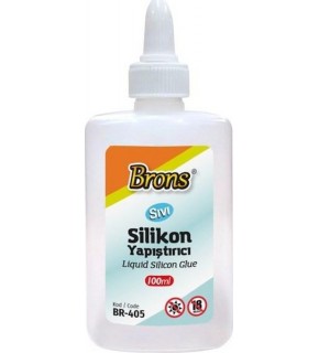 Brons Silikon Sıvı Yapıştırıcı 100 GR BR-405 (1 Adet)