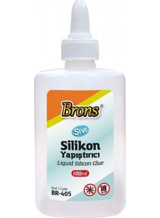 Brons Silikon Sıvı Yapıştırıcı 100 GR BR-405 (1 Adet)