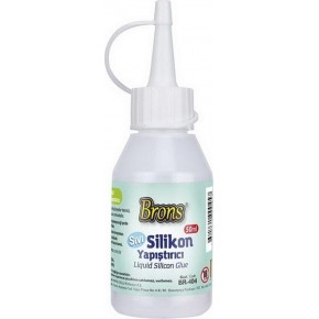 Brons Silikon Sıvı Yapıştırıcı 50 GR BR-404 (1 Adet)