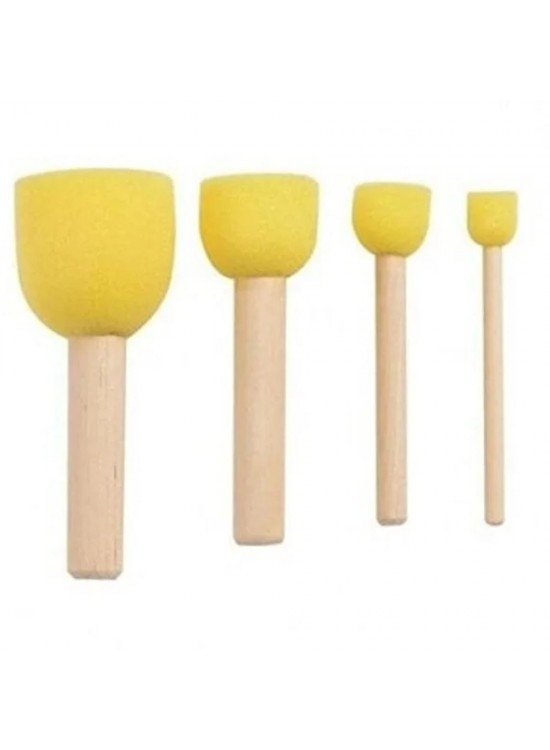 Brons Süngerli Tampon Yerli 4 LÜ BR-676