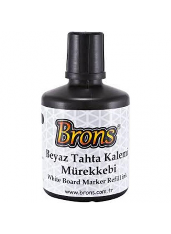 Brons Tahta Kalem Mürekkebi 100 CC Siyah BR-353 (1 Adet)