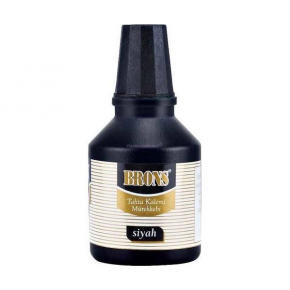 Brons Tahta Kalem Mürekkebi 30 CC Siyah BR-350 (1 Adet)