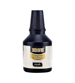 Brons Tahta Kalem Mürekkebi 30 CC Siyah BR-350 (1 Adet)