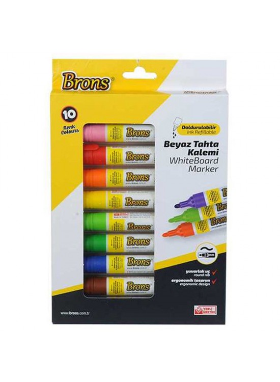 Brons Tahta Kalemi Doldurulabilir 10 LU Set BR-9511 Brons Tahta Kalemi Doldurulabilir 10 LU Set BR-9511