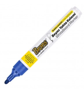 Brons Tahta Kalemi Doldurulabilir Mavi (1 Adet)