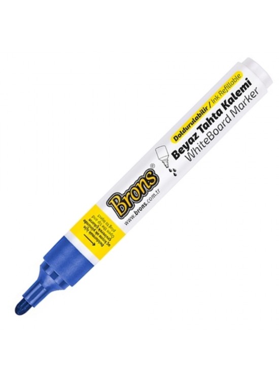 Brons Tahta Kalemi Doldurulabilir Mavi (1 Adet)