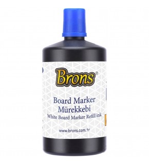 Brons Tahta Kalemi Mürekkebi 250 CC Mavi BR-9151 (1 Adet)