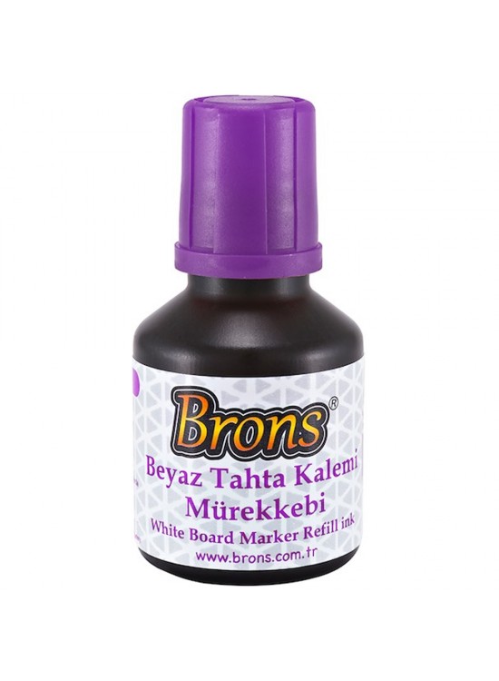 Brons Tahta Kalemi Mürekkebi Mor 30 CC (1 Adet)