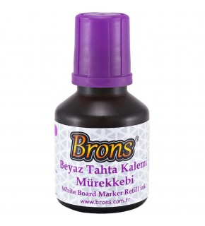 Brons Tahta Kalemi Mürekkebi Mor 30 CC (1 Adet)