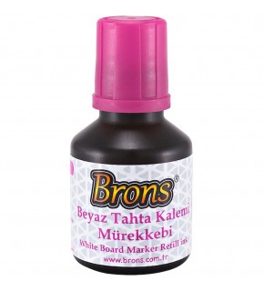 Brons Tahta Kalemi Mürekkebi Pembe 30 CC (1 Adet)