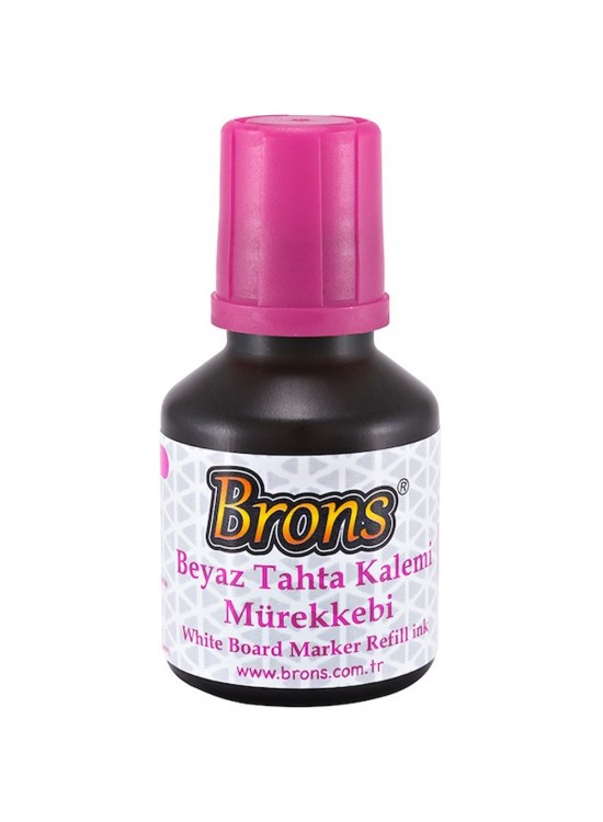 Brons Tahta Kalemi Mürekkebi Pembe 30 CC (1 Adet)