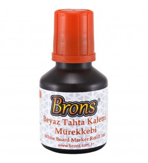 Brons Tahta Kalemi Mürekkebi Turuncu 30 CC (1 Adet)