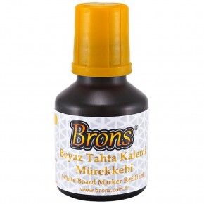 Brons Tahta Kalemi Mürekkebii Sarı 30 CC (1 Adet)