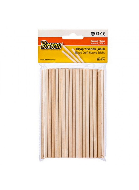 Brons Yuvarlak Çubuk Naturel Kalın BR-914 Brons Yuvarlak Çubuk Naturel Kalın BR-914