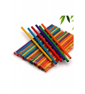 Brons Yuvarlak Çubuk Renkli Kalın BR-915